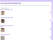 Tablet Screenshot of eurovisionukmediacover.blogspot.com