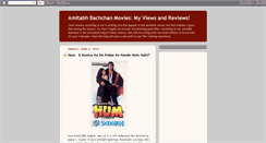 Desktop Screenshot of amitabh-movies.blogspot.com