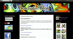 Desktop Screenshot of beadygirlbeads.blogspot.com