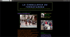 Desktop Screenshot of lacaballeriadetorrefarrera.blogspot.com