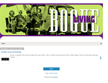 Tablet Screenshot of bogueliving.blogspot.com