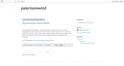 Desktop Screenshot of palermorewind.blogspot.com