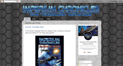 Desktop Screenshot of imperiumchronicles.blogspot.com