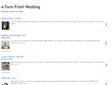 Tablet Screenshot of afarmfreshwedding.blogspot.com