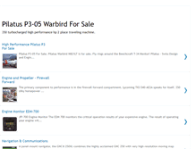 Tablet Screenshot of pilatus-p3-for-sale.blogspot.com