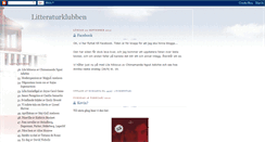 Desktop Screenshot of litteraturklubb.blogspot.com