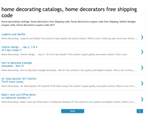 Tablet Screenshot of homedecoratingcatalogs.blogspot.com