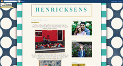 Desktop Screenshot of henrickys.blogspot.com