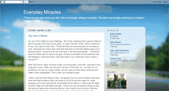 Desktop Screenshot of everydaymiracles-briggs.blogspot.com