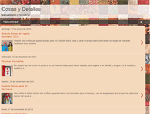 Tablet Screenshot of cosasydetalles.blogspot.com