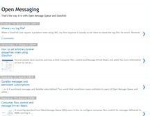 Tablet Screenshot of openmessaging.blogspot.com