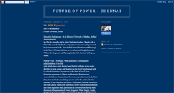 Desktop Screenshot of futureofpower-chennai.blogspot.com