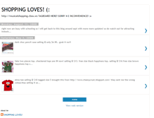 Tablet Screenshot of musical-shopping.blogspot.com