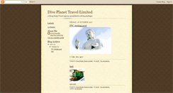 Desktop Screenshot of diveplanet.blogspot.com