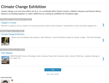 Tablet Screenshot of climateexhibit.blogspot.com