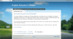 Desktop Screenshot of english-schools-in-canada.blogspot.com