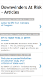 Mobile Screenshot of downwindersatriskarticles.blogspot.com