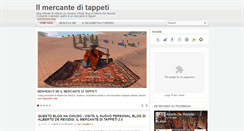 Desktop Screenshot of ilmercanteditappeti.blogspot.com