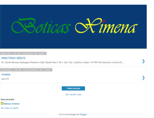 Tablet Screenshot of boticasximena.blogspot.com
