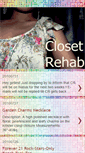 Mobile Screenshot of loveclosetrehab.blogspot.com