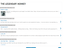 Tablet Screenshot of monkeylegend.blogspot.com