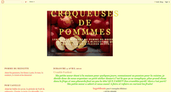 Desktop Screenshot of croqueusesdepommmes.blogspot.com