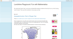 Desktop Screenshot of mathgis.blogspot.com