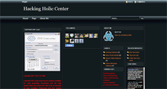 Desktop Screenshot of hackingholic.blogspot.com