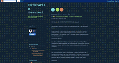 Desktop Screenshot of futurafilmfestivalfff.blogspot.com