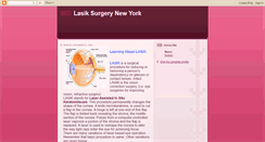 Desktop Screenshot of lasik-surgery-newyork.blogspot.com