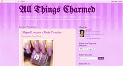 Desktop Screenshot of charmedmakeupbeauty.blogspot.com