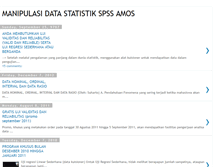 Tablet Screenshot of datamanipspss.blogspot.com