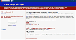 Desktop Screenshot of bestbuysalways.blogspot.com