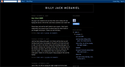 Desktop Screenshot of billyjackmcdaniel.blogspot.com