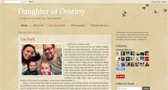 Desktop Screenshot of daughterofdestiny-generation78.blogspot.com