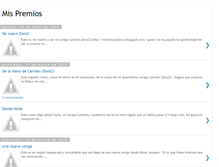 Tablet Screenshot of mundomarianpremios.blogspot.com