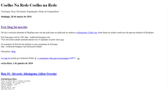 Desktop Screenshot of coelhorede.blogspot.com