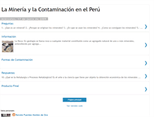 Tablet Screenshot of mineriaycontaminacion154a.blogspot.com