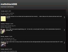 Tablet Screenshot of matteblack666.blogspot.com