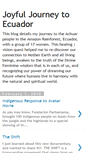 Mobile Screenshot of journeytoecuador.blogspot.com