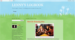 Desktop Screenshot of lennyslogbook.blogspot.com