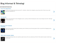 Tablet Screenshot of duniatechnoku.blogspot.com