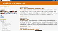 Desktop Screenshot of nicholsonsinvancouver.blogspot.com