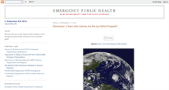 Desktop Screenshot of emergencypublichealth.blogspot.com