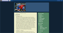 Desktop Screenshot of premier-league-fan.blogspot.com