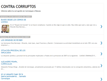 Tablet Screenshot of contracorruptos.blogspot.com