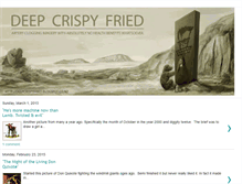 Tablet Screenshot of deepcrispyfried.blogspot.com