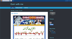 Desktop Screenshot of earnwithtime.blogspot.com