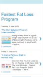 Mobile Screenshot of extremefatlossdietfast.blogspot.com