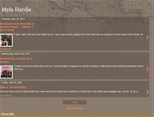 Tablet Screenshot of mylahardie.blogspot.com